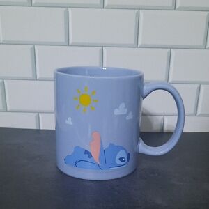 "I Dont Do Mornings"  Stitch Character Mug